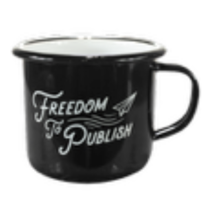 WP VIP Freedom to Publish Enamel Mug