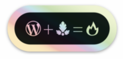 WP VIP + Parsely = Fire Vinyl Holographic Sticker